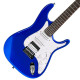Guitarra MICHAEL MysticTone GMS-150 MTB SSH AL Azul Metálico / Trasto Inox / Escala 