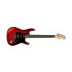 Guitarra Michael Mystictone GMS140 CRB (Vermelha com bordas pretas) / Trastos de Inox / Tone Bridge