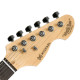 Guitarra Michael Mystictone GMS140 CRB (Vermelha com bordas pretas) / Trastos de Inox / Tone Bridge