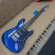 Guitarra Seizi Fun Katana Musashi™ HSS – Royal Dark Blue Sparkle + Capa