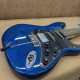 Guitarra Seizi Fun Katana Musashi™ HSS – Royal Dark Blue Sparkle + Capa