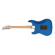Guitarra Seizi Fun Katana Musashi™ HSS – Royal Dark Blue Sparkle + Capa