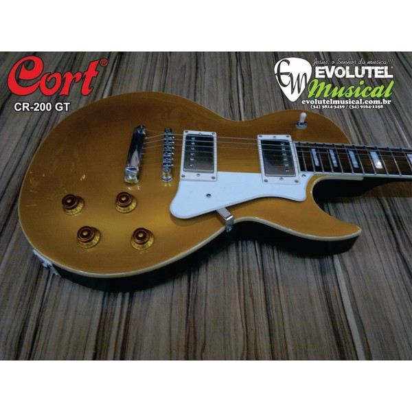 Guitarra Cort Classic Rock Series - CR200 GT (Gold Top)