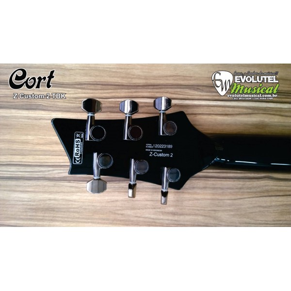 Guitarra Cort Z Custom 2 - Captação EMG 81 e 85