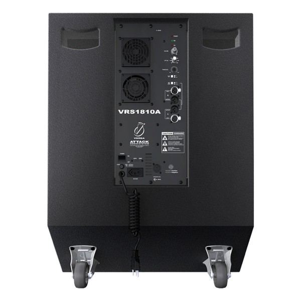 Subwoofer amplificado Attack  de 18"- Modelo  VRS1810A