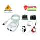 Interface de áudio para guitarra Behringer GUITAR LINK UCG102