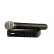 Microfone sem fio Shure BLX24BR/PG58-M15 - Para Vocais