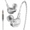 Fone Soundvoice Lite IN-01 Retorno Palco In-ear / Intra-auricular / Transparente